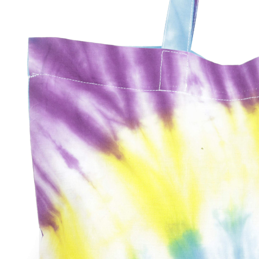 Ravaiyaa - Attitude is everything Cotton Shopping Bag Purse Bags Women Tote Shoulder Handbag (Multi Dyed Bag - 2)