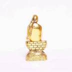 KridayKraft Shirdi Sai Baba Idol Metal Statue Showpiece for Car Dashboard & Home,Office Decorative Saibaba Idol Murti,Religious Gift Article,Showpiece Figurines,Corporate Gift...