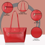 Lavie Women's Herring Ziptula Tote (Red)
