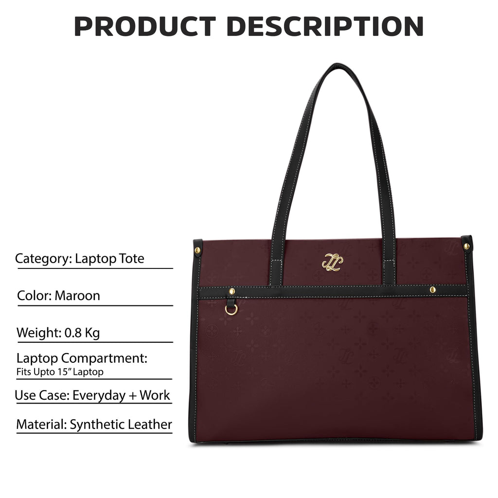 Lavie Signature Women's Kentucky Colourblock Tote Laptop Bag | Tote Laptop Bag for Work | Ladies Purse | Stylish Shoulder Bag | Gift for Women