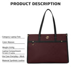 Lavie Signature Women's Kentucky Colourblock Tote Laptop Bag | Tote Laptop Bag for Work | Ladies Purse | Stylish Shoulder Bag | Gift for Women