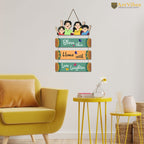Artvibes Home Quote Wooden Wall Hangings Decor For Home | Living Room | Quotes Decor Item | Home Quotes Wall Hanging | Modern Decor Items | Wall Poster | Artworks Hangings | Unique Gift (WH_6907N)