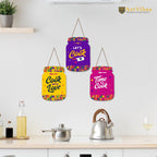 Artvibes Time To Cook Quote Decorative Wall Hanging Decoration item for Kitchen | Home Decor | House Warming Gifts | Kitchen Quotes Decor Item | Wall Decoration (WH_8910NN)