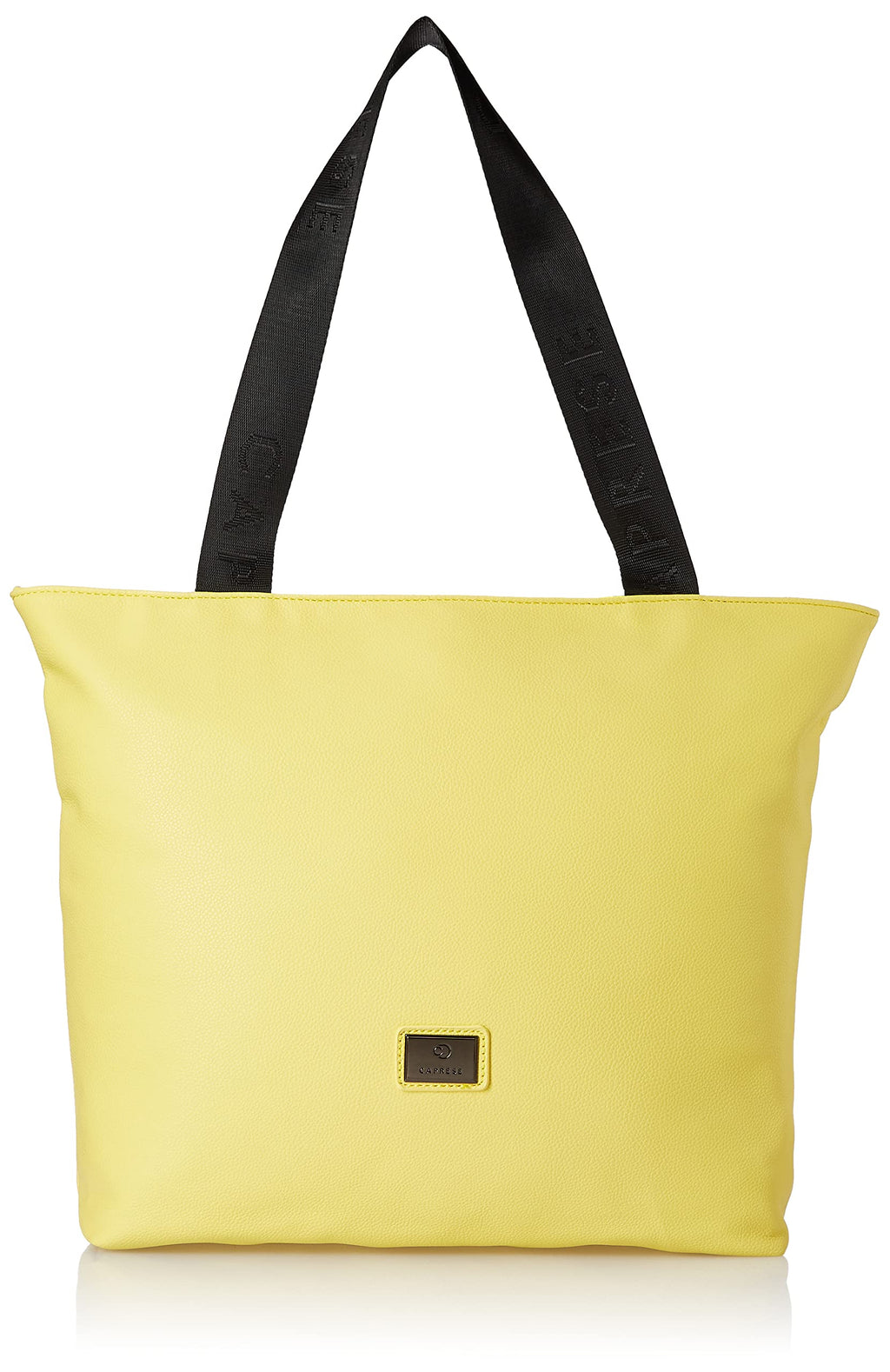 Caprese Macy Women's Tote Large Yellow & Black