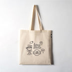 VVWV Food Theme Printed Tote Bag | 100% Organic Cotton Shopping | Grocery | Tote Bag | Women Office College Grocery,Vegetable Bags Market, Canvas Bag 15kgs Capacity (13 x 15.7 Inch)