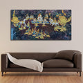 VIBECRAFTS Canvas Paintings for Living Room Drawing Room Hindus Canvas Wall Painting Fitted With Wooden Frame For Home | Office | Living Room | Gift (PTVCH_2715)