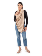 Naureen Women Luxurious Classic Plain Shawl, Warm and Soft, 40x80 inch, Unisex Colors