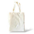 Plain Cotton Tote Bag, Natural, Reusable, for Shopping, Painting, School & Gym [Pack of 10 Bags]