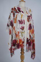VIC Cotton Modal Digital Print Scarf for Women | Digital Print Designer Stole | Soft Lightweight Luxury Wrap | Premium Silk Modal Blend | 55 x 170 cm | VIC-SM-DP5517 (Floral Soft Drape)