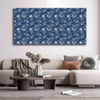 VIBECRAFTS Canvas Paintings for Living Room Drawing Room Decorative Paisley Canvas Wall Painting Fitted With Wooden Frame for Home | Office | Gift (PTVCH_2416N)