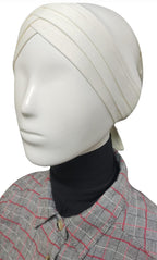 TCP TheClothesPeople Womenâ'S Turban Cap Premium Jersey Under Scarf,Bonette Innercap,Headscarves,Hijab (IVORY), Female