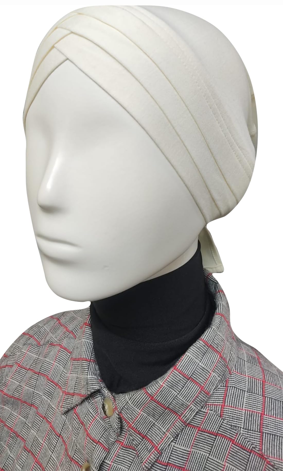 TCP TheClothesPeople Womenâ'S Turban Cap Premium Jersey Under Scarf,Bonette Innercap,Headscarves,Hijab (IVORY), Female