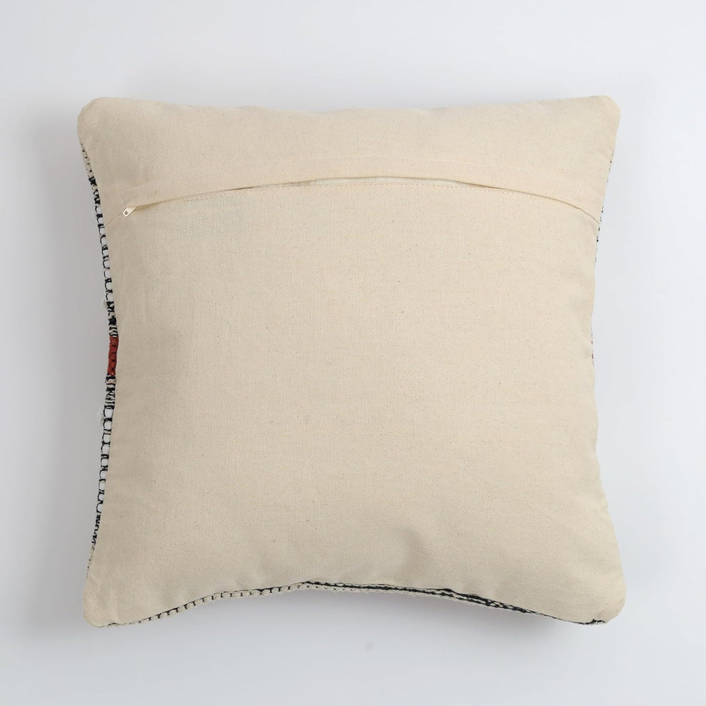 Furnistitchs Premium Decorative Throw Cushion Pillow Cover Boho Home Decor - Living Room Bedroom Couch Sofa Cushion Covers 16 inch x 16 inch (2, Rust Abstract)