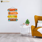 Artvibes In This Home Love One Another MDF Wooden Wall Art for Home Decor For Living Room | Office | Quotes Decor Item | Home Quotes Wall Hanging | Modern Decor Items | Wall Poster(WH_4412N)