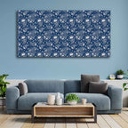 VIBECRAFTS Canvas Paintings for Living Room Drawing Room Decorative Paisley Canvas Wall Painting Fitted With Wooden Frame for Home | Office | Gift (PTVCH_2416N)