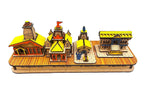 RUDRA BLESSING CENTER 3D Char dham Wood Tempal for Home Decoration and Gift kedarnath, Badrinath,Yamunotri, Gangotri 3D Wooden Handmade Temple