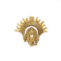 Prince Home Decor & Gifts Metal Golden Ganesha Wall Hanging Sculpture Lord Ganesh Idol Ganpati Lucky Feng Shui Wall Decor Arts,Religious Idol,Showpiece Figurines.