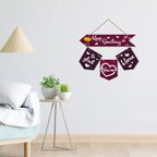 Artvibes Wall Hanging Home Decorative Wall Art for Living room | Bedroom | Gifts | Wall Hanger for Decoration | Modern Decor | Artwork | Wall Sculpture | Signs & PlaquesArt Print (WH_6422NR)