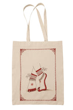 Kalaa Lifestyle Canvas Tote Bag for Women | Premium Cotton Shopping Bag | Eco-Friendly Shoulder Tote for Office, College, Travel & Daily Use and Gifting (The Dancing Feet)