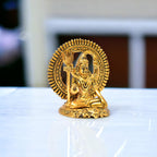 KridayKraft Aluminium Lord Shiva Idol Shiv Padmasana Sitting Statue | Gift fItems for Home Family and Friends