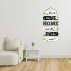 Artvibes Home Quotes Decorative Wall Art MDF Wooden Wall Hanger for Living Room | Decor Hanging Ornaments | Home Quotes Wall Hanging | Modern Decor Items | Wall Poster | Unique Gift (WH_6603N)