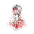 FAHABO Silk Scarf for Women – Soft, Lightweight Silk-Blend Hijab & Stole | Elegant Neck/Head Wrap Shawl | 73 x 35 Inches (Blushing Peach)
