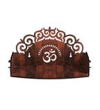 RANDOM Wall Mounted Mandir/Temple, Wooden Pooja Stand for Home, Wall Hanging Temple for Home, Office (12 x 8.5 x 6)