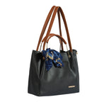 Bagsy Malone Women's Vegan Leather Stylish Tote Bag | Pack of 5 | Ladies Purse Handbag | Womens Day Gift