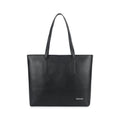 Fastrack Casual Tote Bag For Girls, Large Size With A Zipper Closure And Padded Laptop Compartment, Compatible With Laptops Up To 15 Inches, Double Handle Tote Bag, Black