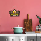 Artvibes Mom's Kitchen Printed MDF Wooden Wall Art For Cafe | Kitchen | Restaurants | Quotes Decor Item | Kitchen Quotes Wall Hanging | Wall Illustrations | Modern Artwork | Gift Items (WH_3716N)