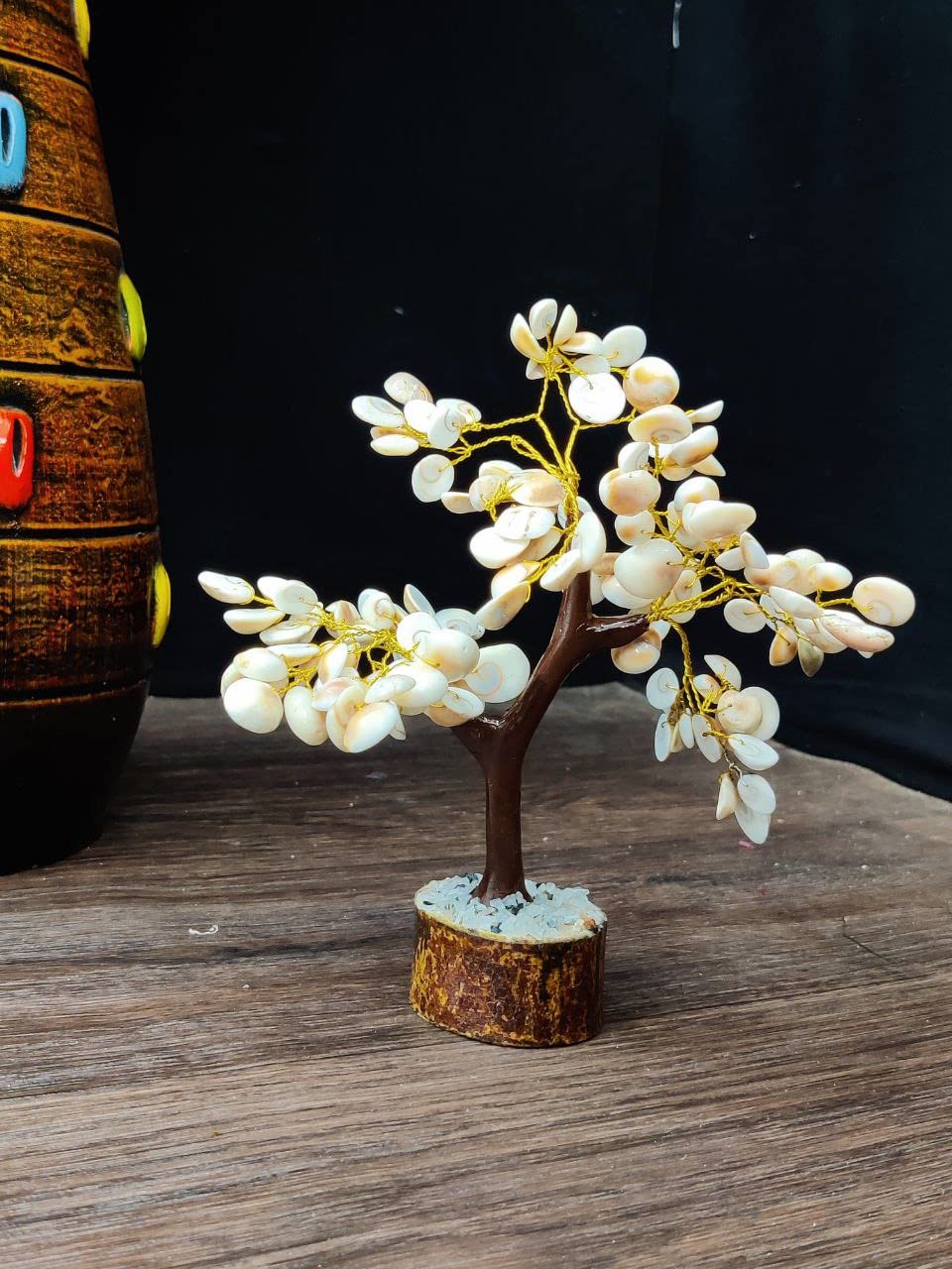 Galox Natural & Original Gomti Chakra Tree, 100 Beads