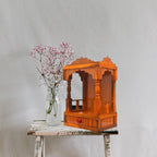 SLPL skylight Wooden Wall Hanging Temple for Home and Shop,Office and Home showpiece temple1.5 kg Weight