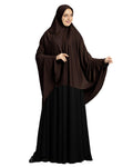 Mehar Hijab's Modest Women's Long Hijab iCRA Feel Good Fabric ZAKIA HIJAB (Cocco, X-Large)