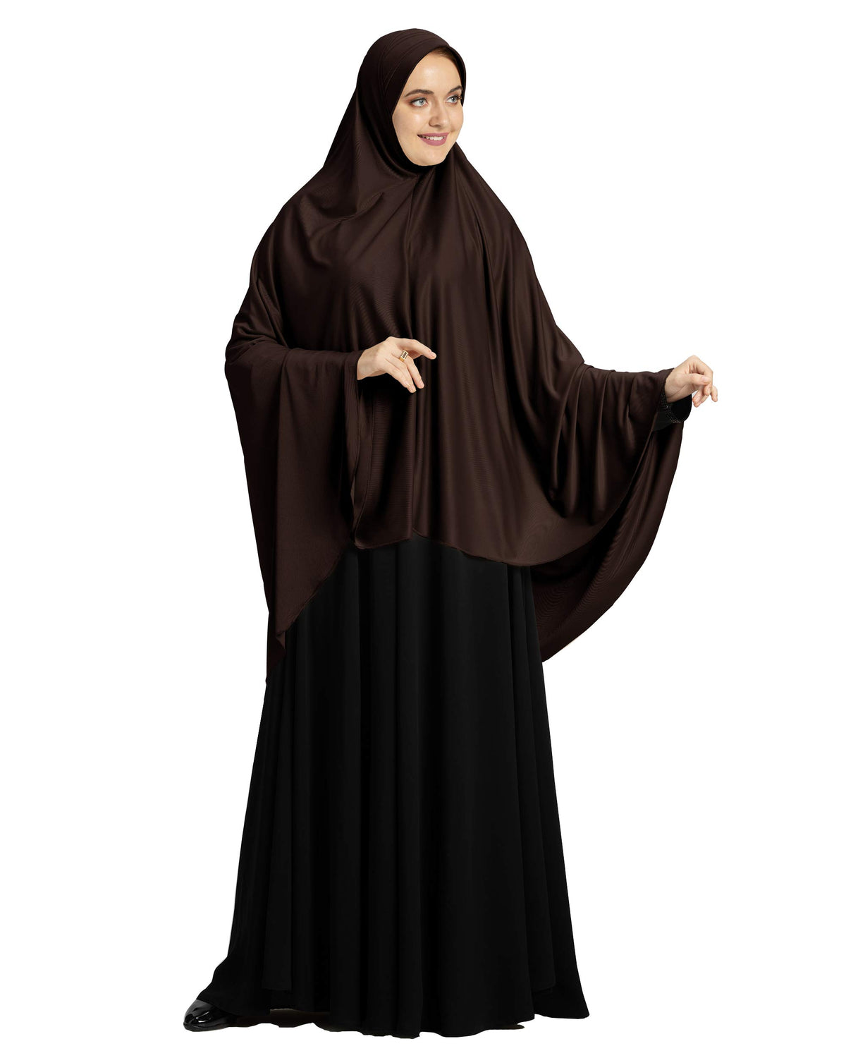 Mehar HIJAB'S MUSLIM MODEST WOMEN'S STYLISH ZAKIA HIJAB (Cocco, XX-Large)