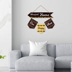 Artvibes Wall Hanging Home Decorative Wall Art for Living room | Bedroom | Gifts | Wall Hanger for Decoration | Modern Decor | Artwork | Wall Sculpture | Signs & PlaquesArt Print (WH_6418NR)