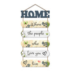 Artvibes Home Where The People Love You Live Wooden Wall Hangings Decor | Quotes Decor Item | Home Quotes Wall Hanging | Modern Decor Items | Wall Poster | Artworks Hangings | Unique Gift (WH_6607N)