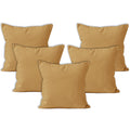 Encasa XO Cushion Covers, No Inserts, Cotton Throw Pillow Cases