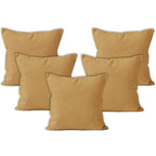 Encasa XO Cushion Covers, No Inserts, Cotton Throw Pillow Cases