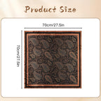 CoolShef Silk Like Satin Scarf for Women - 27.5 Square Lightweight