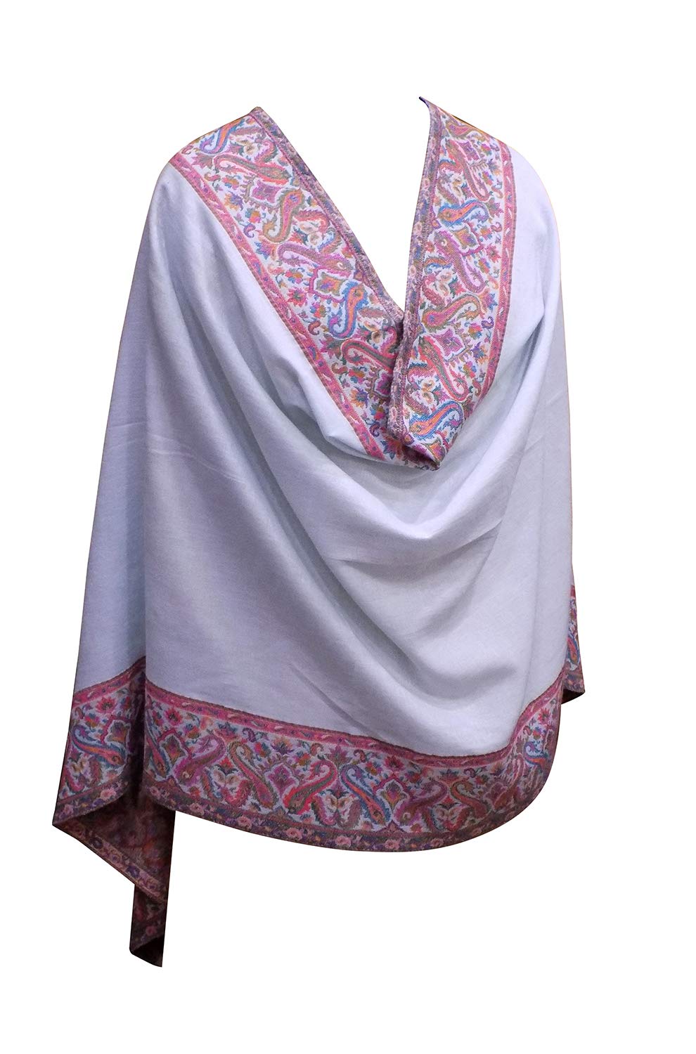 Kabello Winter Accessories For Women And Girls Woolen Shawl For Women 30 Grams Cream Pack Of 1 (M6)
