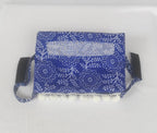 Switchon Export quality Cotton Innovative scarf cum Hijab with adjustable closer hook and loop tape (Blue)