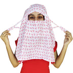 Switchon Export quality Cotton Innovative scarf Hijab for women with closer Hook and Loop Tape