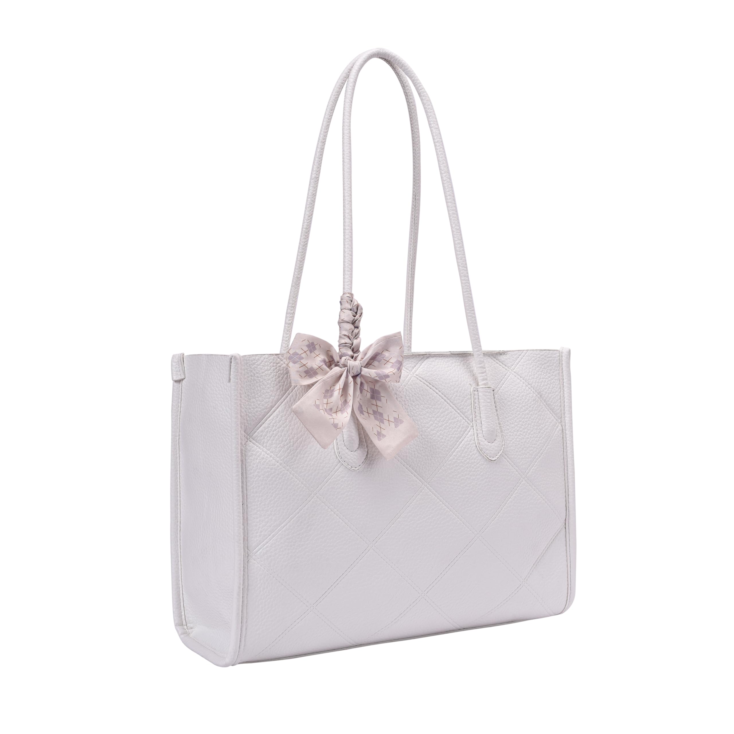Lino Perros Womens White Tote Bag