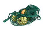 MSK Looms Eco Friendly Light Weight Cotton Net String Bag with Short Handle, Reusable Produce Bag for Fruits and Vegetable - Green