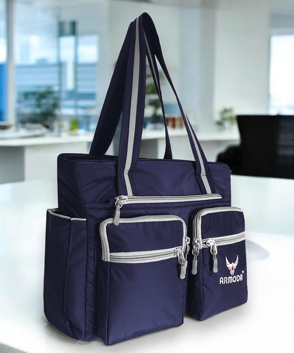 ARMODA Multipurpose Women Shoulder Shoulder Tote Bag (Blue)