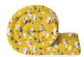 A Brand New - Umi Reversible Super Soft Double Bed AC Comforter/Blanket/Quilt/Rajai 220 GSM Microfiber Diamond Stitch (90 x 100 Inches/228cm x 254cm) - Comforter Double Bed|Mustard & White & Pink Kafalo