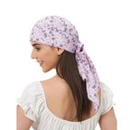 The Headscarves Cotton Printed Headscarf for Women – Soft Chemo Headwear, Stylish Hijab Cap, Breathable Headwrap for Hair Loss, Modest Fashion Scarf & Cancer Turban