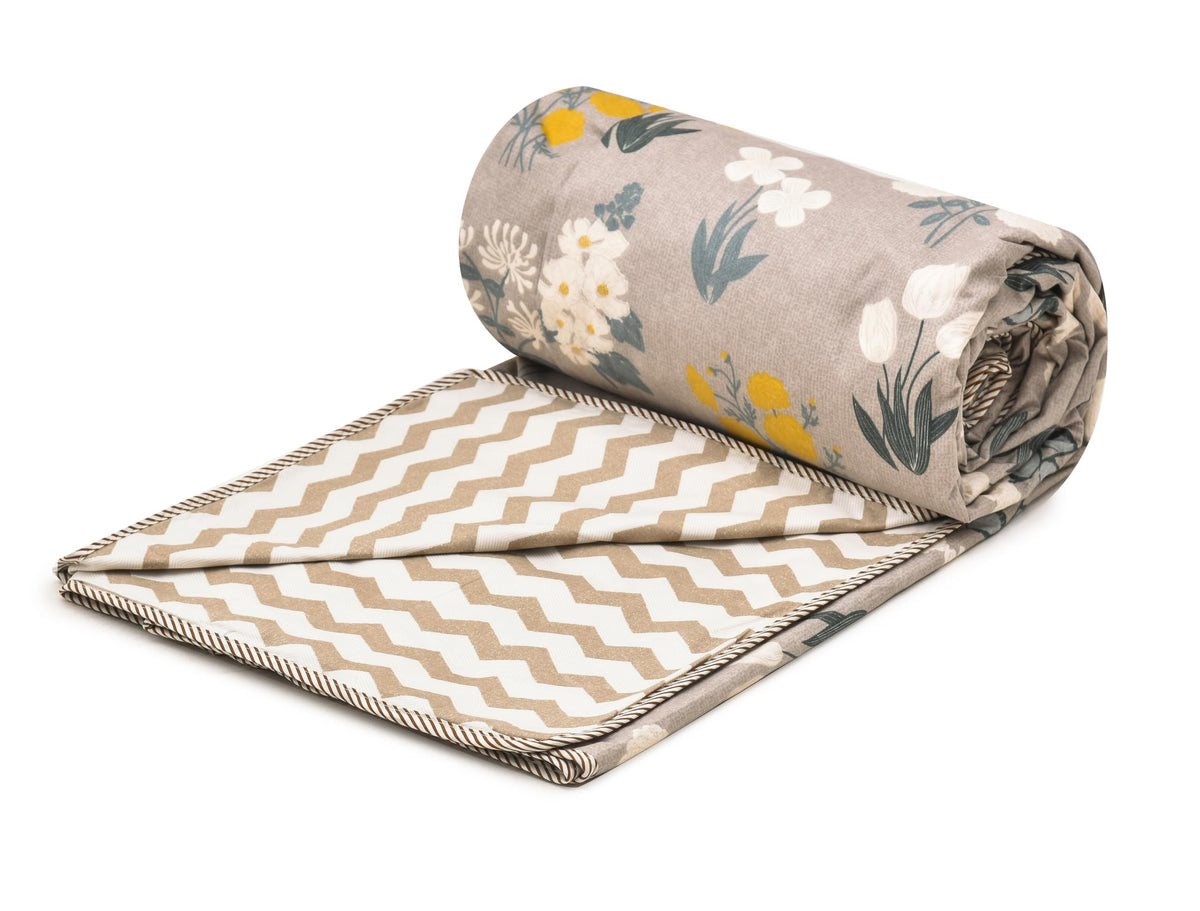 A Brand New - Umi Super Soft Brushed Microfiber Cotton 3 Layer Breathable Single Dohar Lightweight Summer Blanket Dohar 57X87(Inches) 144X220(CM) Flannel Dohar Throws for Bed Kafalo