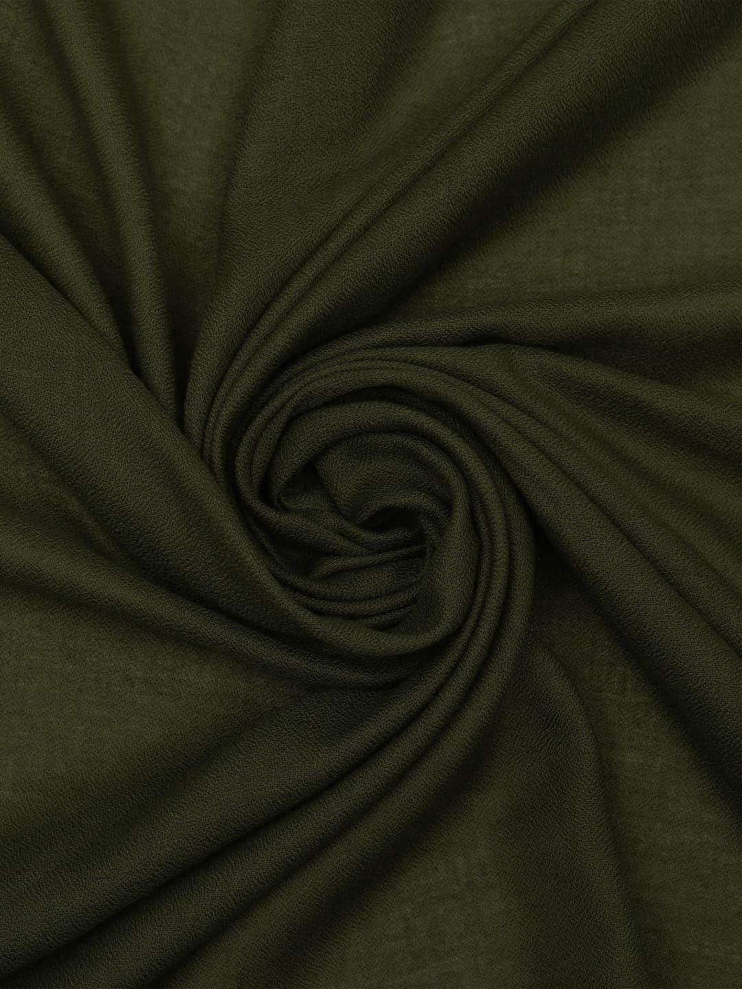 Beau Design Scarf, Lightweight Shawl Wrap for Women, Multiple Colours Available (Olive Green)