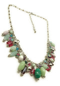 DCA Handmade Latest Trendy Boho Charms Western Fashion Jewellery Necklace for Girls and Women(4452) (Multi colour)